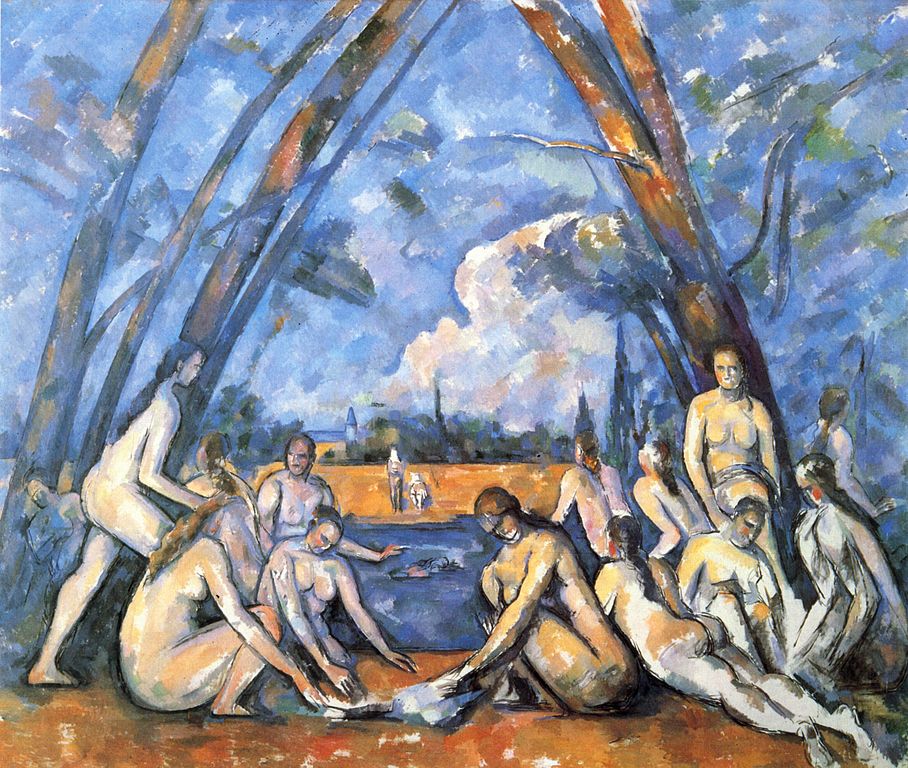 Cézanne Le grandi bagnanti, 1906