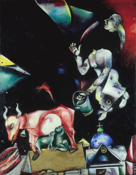 Chagall, Alla Russia, agli asini e agli altri 